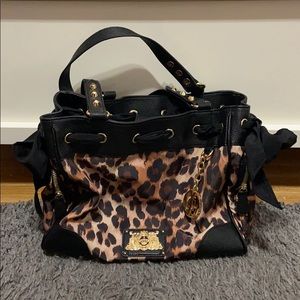 New Used Juicy Couture Cheetah Bag